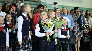 1 сентября в Барнауле / Фото Екатерина Смолихина / amic.ru