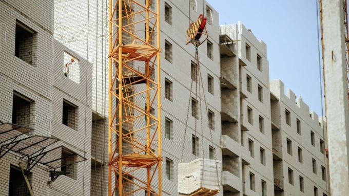 Строительство в Барнауле / Фото: Екатерина Смолихина / amic.ru