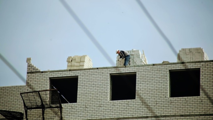 Строительство ЖК в Барнауле / Фото: Екатерина Смолихина / amic.ru