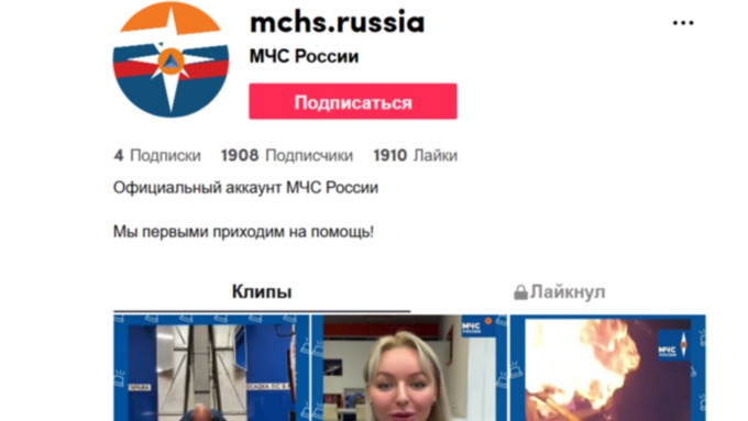 Фото: официальный аккаунт МЧС России в TikTok / tiktok.com/@mchs.russia