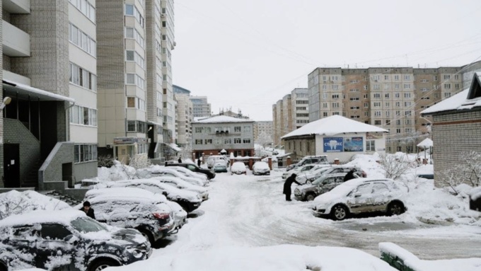 Двор в Барнауле / Фото: amic.ru