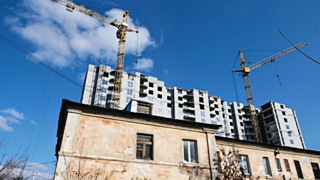 Строительство жилья в Барнауле / Фото: Екатерина Смолихина / amic.ru