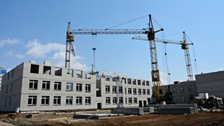 Строительство школы / Фото: amic.ru