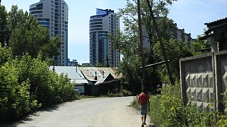 Частный сектор в районе Речного вокзала в Барнауле / Фот: Екатерина Смолихина / Amic.ru