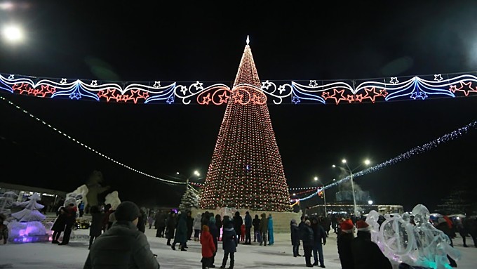 Новый год в Барнауле / Фото: Екатерина Смолихина / amic.ru