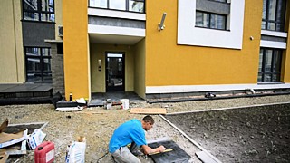 Строительство жилья в Барнауле / Фото: Екатерина Смолихина / amic.ru