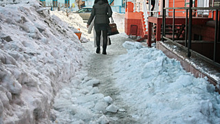 Гололёд / Фото: Екатерина Смолихина / amic.ru