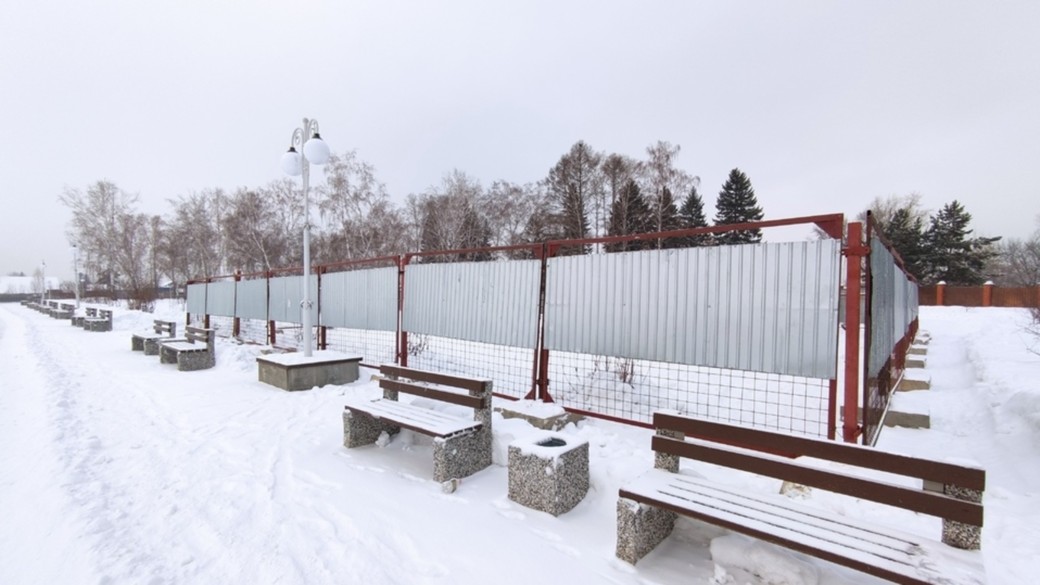 В Барнауле начали готовить участок для установки стелы 