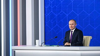 Фото: скриншот из видео-пресс-конференции Владимира Путина