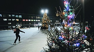 Каток в Барнауле / Фото: Екатерина Смолихина / amic.ru