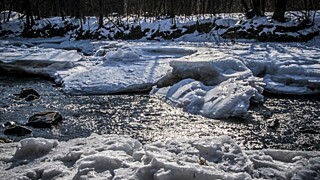 Река в марте / Фото: Simy27 с сайта Pixabay