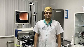 Врач-эндоскопист медицинского центра "Медлайн" Юрий Железков