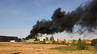Пожар на химическом предприятии в Бердске / Фото: АСТ-54