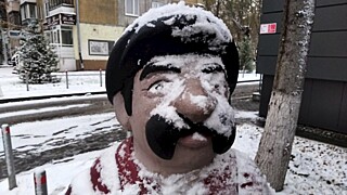 Снег в Барнауле / Фото: amic.ru