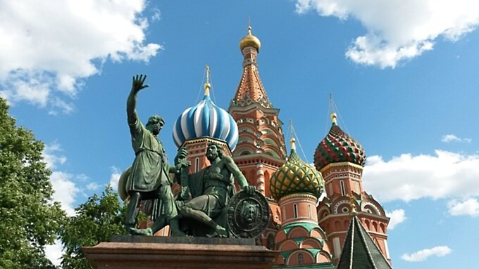 Памятник Минину и Пожарскому в Москве Фото pixabaycom