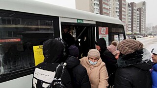 Общественный транспорт в Барнауле / Фото: Екатерина Смолихина / amic.ru