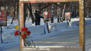Восстановление повреждённых стендов / Фото: Фонд В.А. Шаманова "Защитники Отечества"