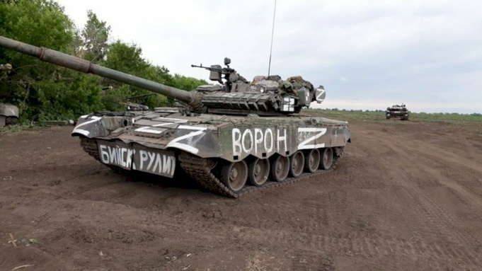 "Бийский" танк в зоне СВО / Фото: vk.com/biysk22vk
