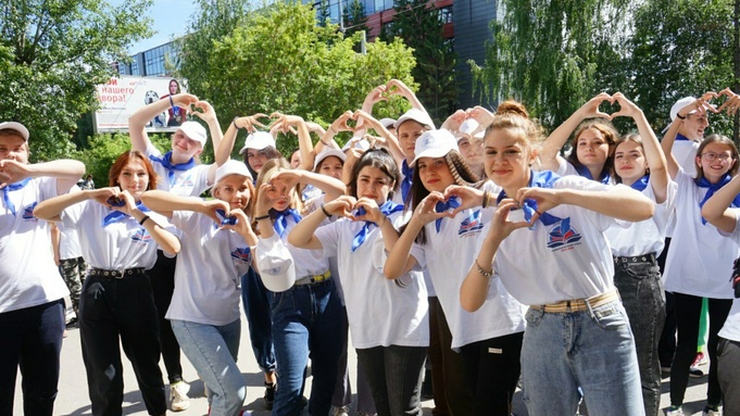 Участники "Университетские смены" в АлтГПУ 2022 года / Фото: пресс-служба вуза