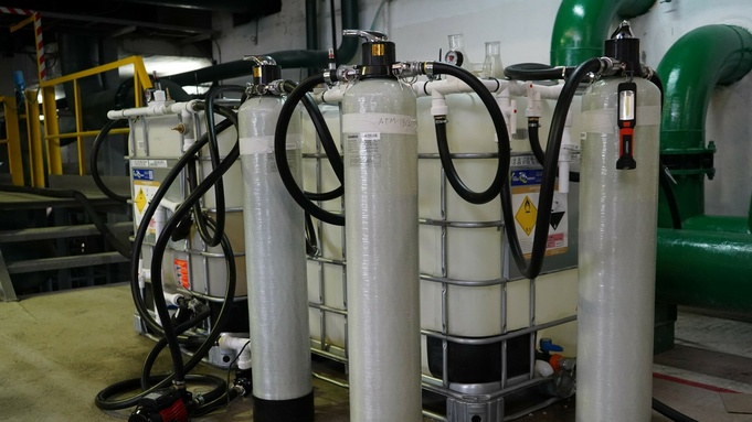 Установка для фильтрации / Фото: Сибирь-полиметаллы"