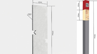 Эскизы стелы (слева) и колонны (справа) / Фото: портал госзакупок