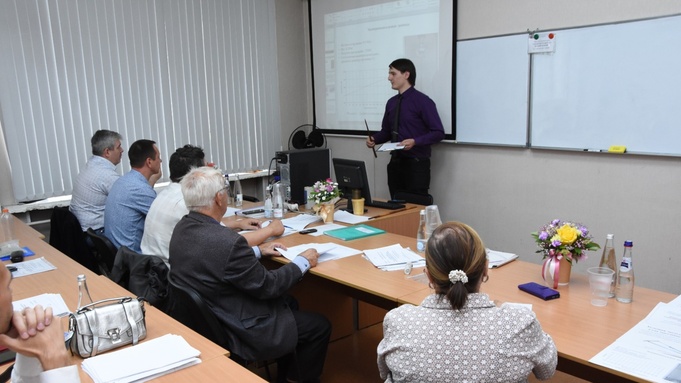 Презентация разработки / Фото: пресс-служба АлтГТУ