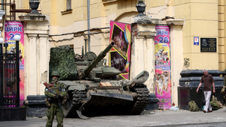 ЧВК "Вагнер" в Ростове-на-Дону 24 июня / Фото: Эрик Романенко / ТАСС