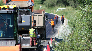 Ремонт дороги на подъезде к селу Яново/ Фото: amic.ru