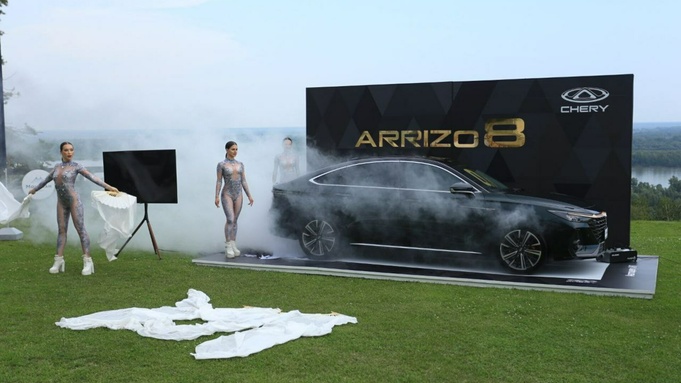 Презентация Chery Arrizo 8 в Барнауле / Фото: amic.ru