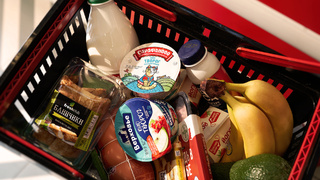 Продуктовая корзина / Фото: пресс-служба магазина "Пятерочка"