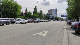 Выделенная полоса в Барнауле/ Фото: amic.ru