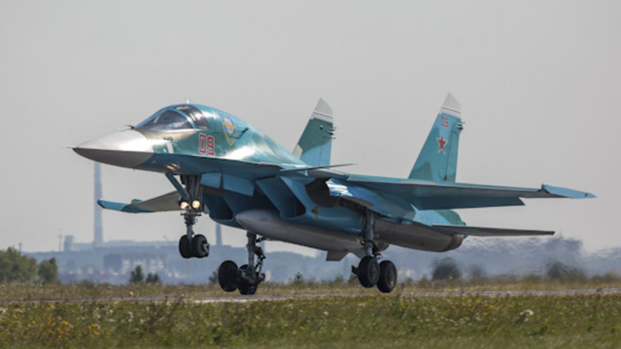 Су-34 / Фото: пресс-служба Центрального военного округа