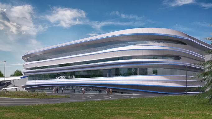Проект нового терминала барнаульского аэропорта / Фото: dialectica.cc