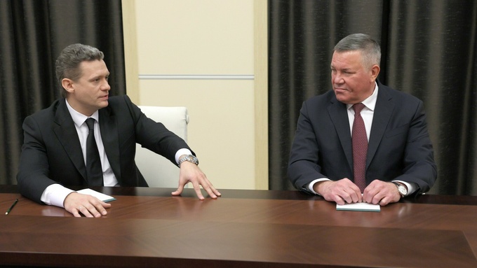 Георгий Филимонов и Олег Кувшинников / Фото: kremlin.ru