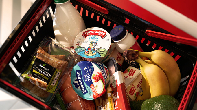 Продуктовая корзина / Фото: торговая сеть "Пятерочка"