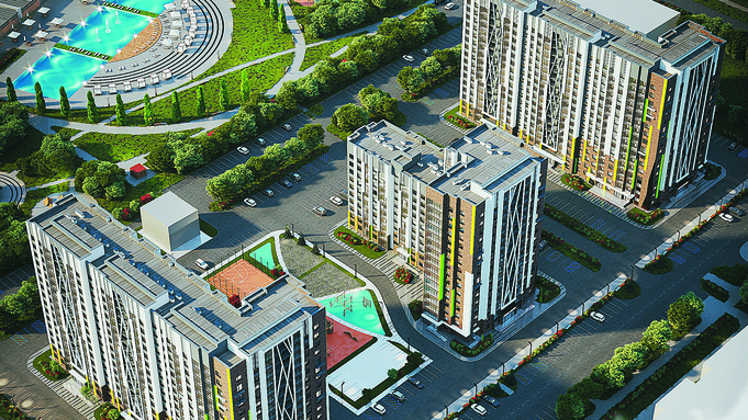 Микрорайон "Елочки" / Фото предоставлено компанией "Жилищная инициатива"