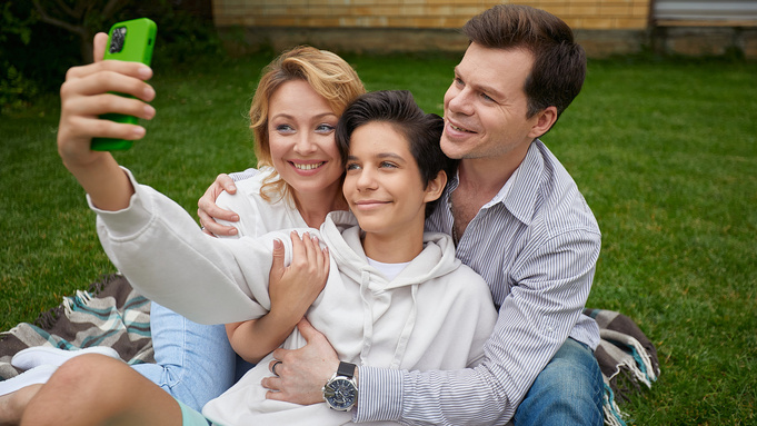 Семья / Фото: пресс-служба МегаФона