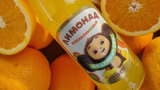 Новый лимонад "Чебурашка" / Фото: компания "Бочкари"
