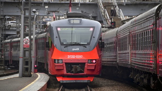 Электропоезд ЭП3Д / Фото: Юрий Смитюк / ТАСС