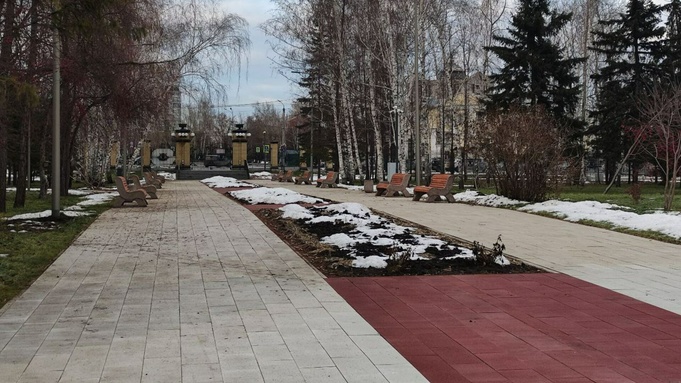 Парк "Центральный" в Барнауле / Фото: Екатерина Смолихина