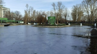 Озеро в парке "Изумрудный" / Фото: amic.ru