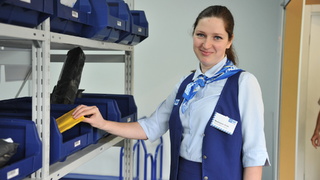 Сотрудник "Почты России" / Фото: пресс-служба организации