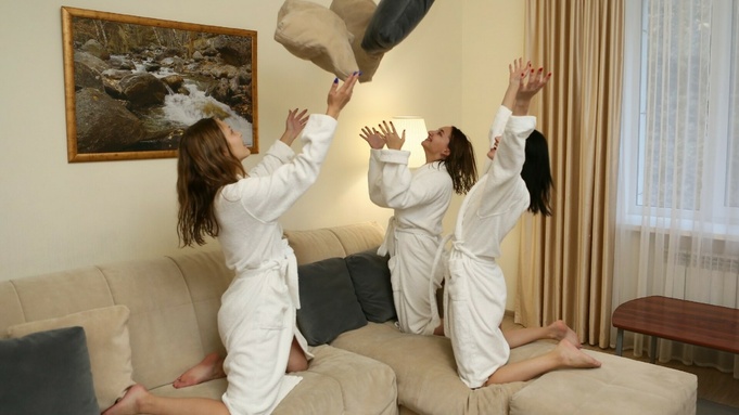 Гости здравницы / Фото: санаторий "БелокурЪ"