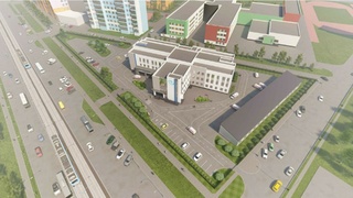 Фото: проект новой поликлиники № 9 в Барнауле / "Алтайгражданпроект"