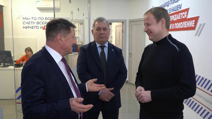 Штаб общественной поддержки / Фото: пресс-служба "Единой России"