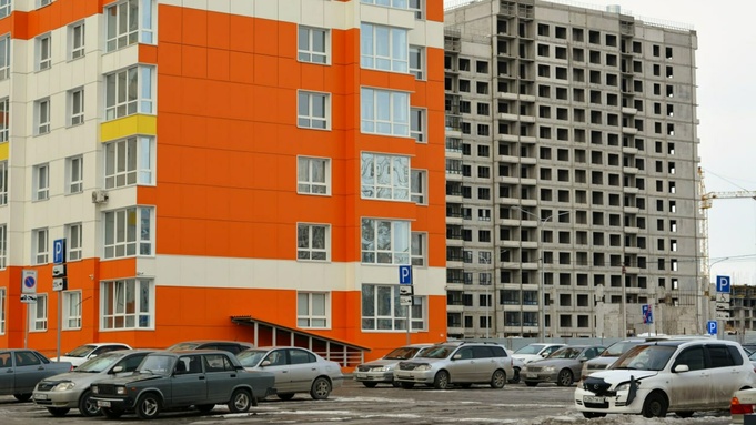 Новостройка в Барнауле / Фото: Екатерина Смолихина / amic.ru