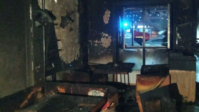 Фото с места пожара / t.me/mchs_altkray