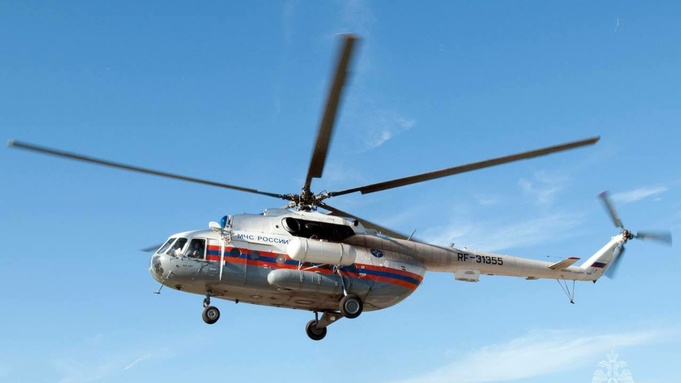 Вертолет Ми-8, идентичный разбившемуся / Фото: МЧС России