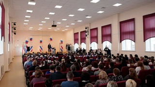 Открытие школы в Повалихе / Телеграм-канал Виктора Томенко