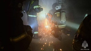 Фото с места пожара / t.me/mchs_altkray